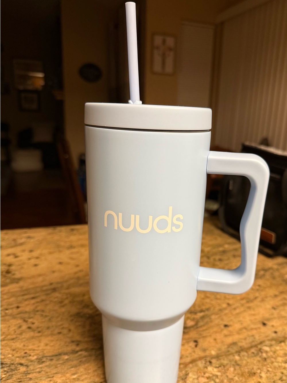 nuuds Blue Travel Mug